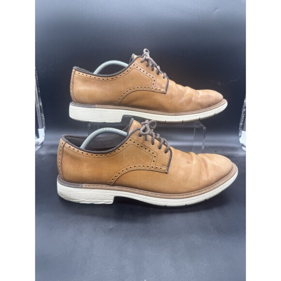 Cole Haan Other - Cole Haan Shoes Mens 11 British Tan Leather Shoe Oxford Casual C34125 Grand 360